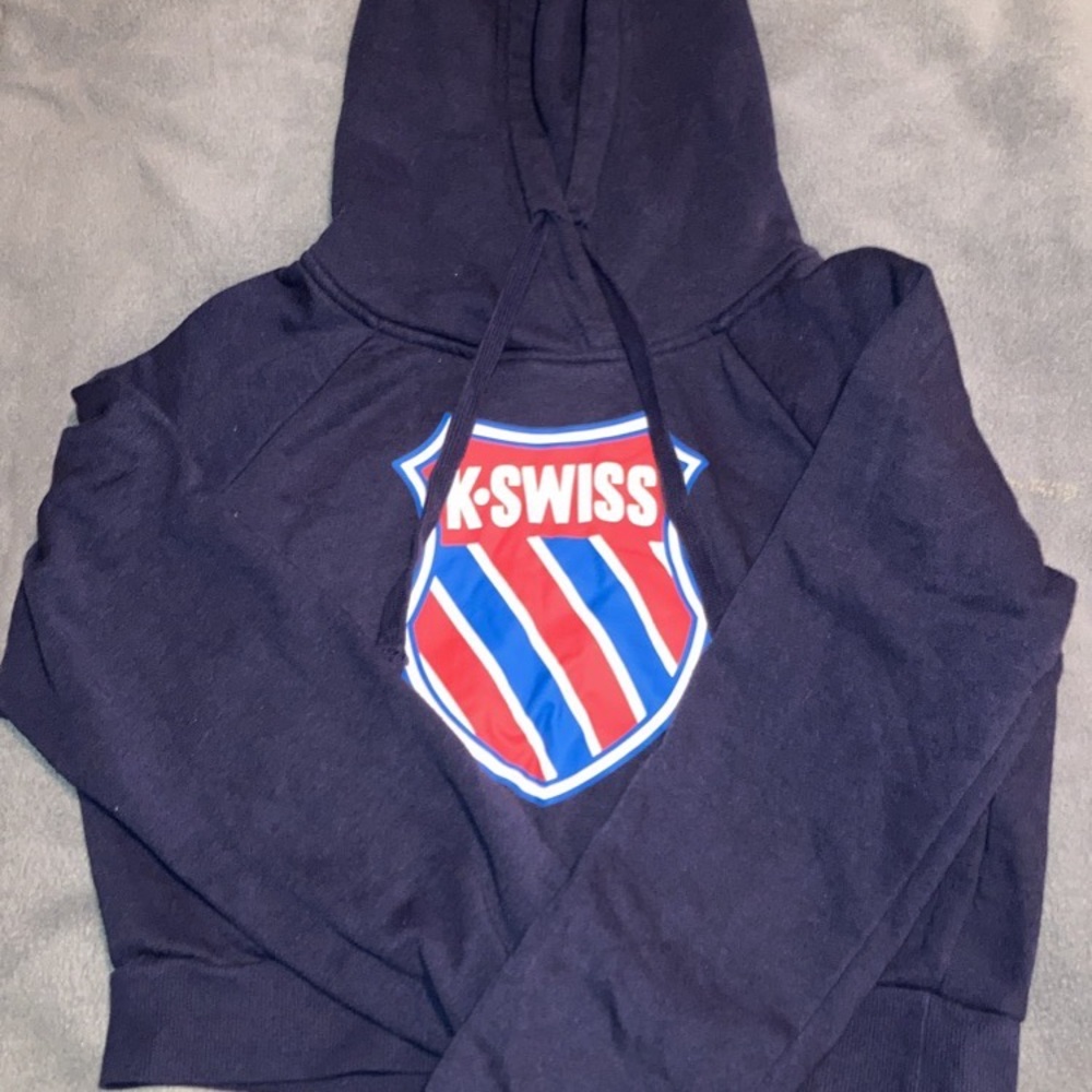 Kswiss cropped hoodie😊